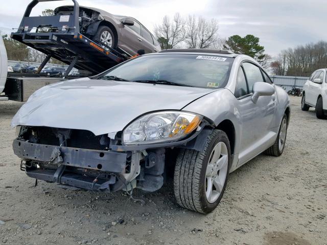 4A3AK24F96E045858 - 2006 MITSUBISHI ECLIPSE GS SILVER photo 2