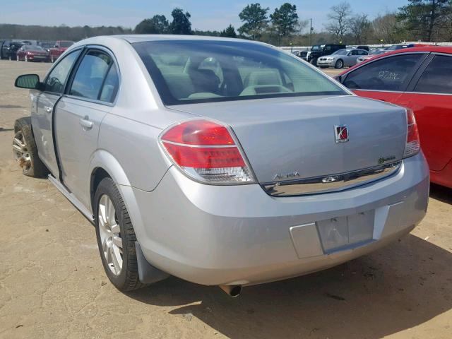 1G8ZR57589F186225 - 2009 SATURN AURA GREEN SILVER photo 3