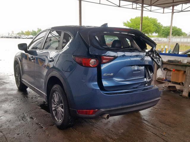 JM3KFACLXH0135279 - 2017 MAZDA CX-5 TOURI BLUE photo 3