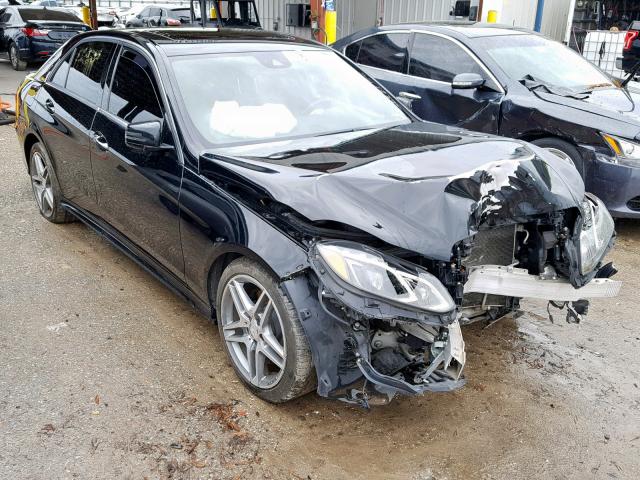 WDDHF5KB4EA780086 - 2014 MERCEDES-BENZ E 350 BLACK photo 1