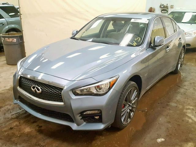 JN1FV7AP7HM850201 - 2017 INFINITI Q50 RED SP SILVER photo 2