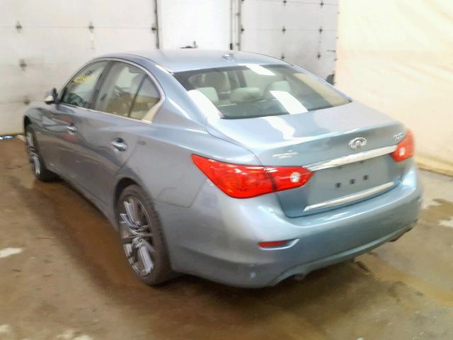 JN1FV7AP7HM850201 - 2017 INFINITI Q50 RED SP SILVER photo 3