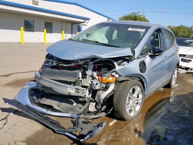 1G1FW6S00H4137106 - 2017 CHEVROLET BOLT EV LT BLUE photo 2