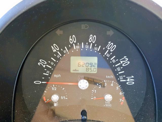 3VWCS21C51M421820 - 2001 VOLKSWAGEN NEW BEETLE BLUE photo 8