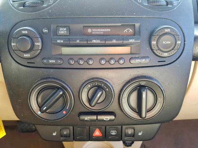 3VWCS21C51M421820 - 2001 VOLKSWAGEN NEW BEETLE BLUE photo 9