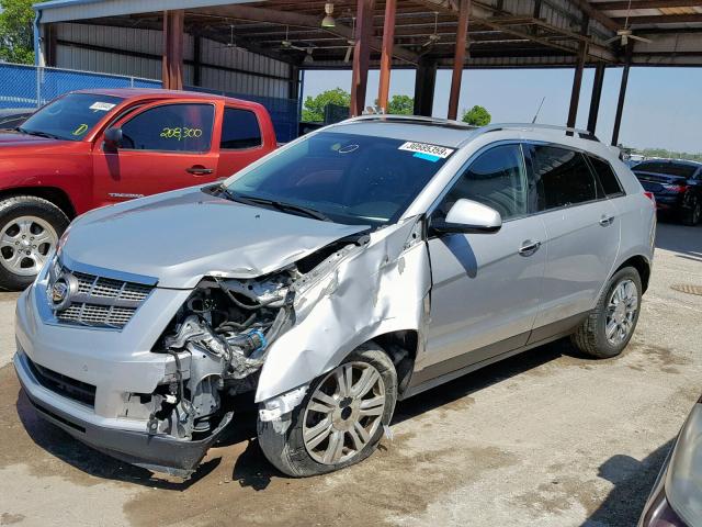 3GYFNAEY5BS638086 - 2011 CADILLAC SRX LUXURY SILVER photo 2