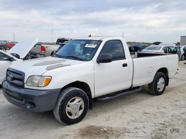 5TBJN32184S440783 - 2004 TOYOTA TUNDRA WHITE photo 2