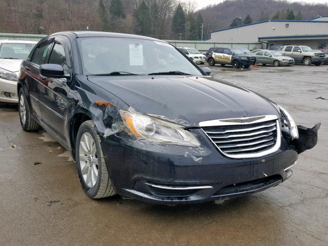 1C3CCBBB3DN655894 - 2013 CHRYSLER 200 TOURIN BLACK photo 1