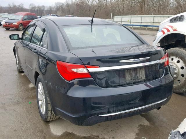 1C3CCBBB3DN655894 - 2013 CHRYSLER 200 TOURIN BLACK photo 3