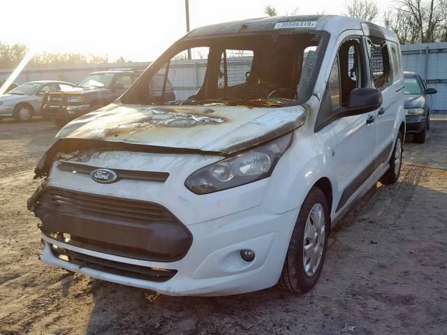 NM0LS7F77E1159181 - 2014 FORD TRANSIT CO WHITE photo 2