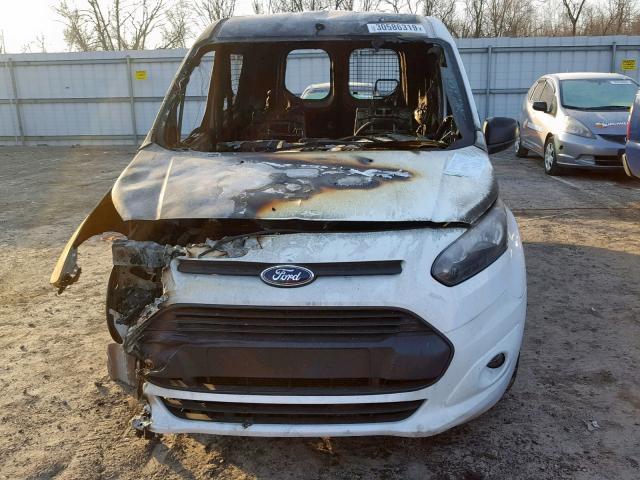 NM0LS7F77E1159181 - 2014 FORD TRANSIT CO WHITE photo 9