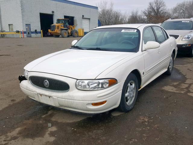 1G4HP54K01U238038 - 2001 BUICK LESABRE CU WHITE photo 2