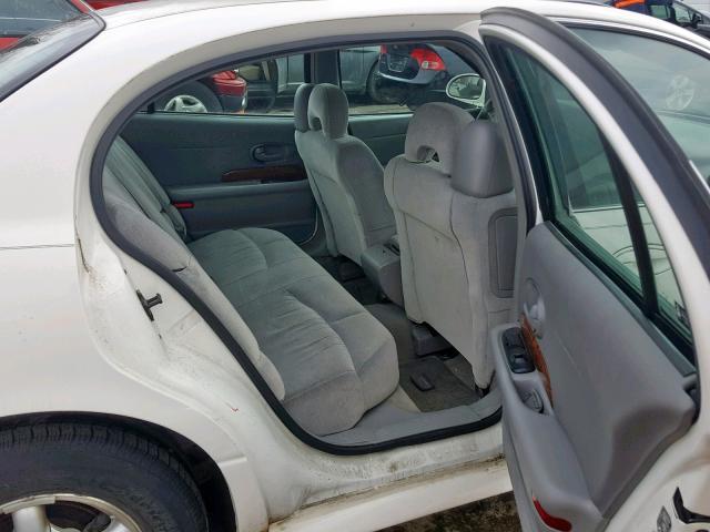 1G4HP54K01U238038 - 2001 BUICK LESABRE CU WHITE photo 6