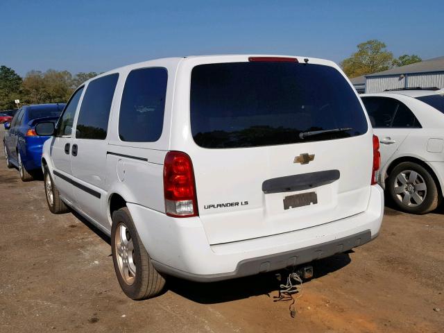 1GNDV23167D151499 - 2007 CHEVROLET UPLANDER L თეთრი ფოტო 3