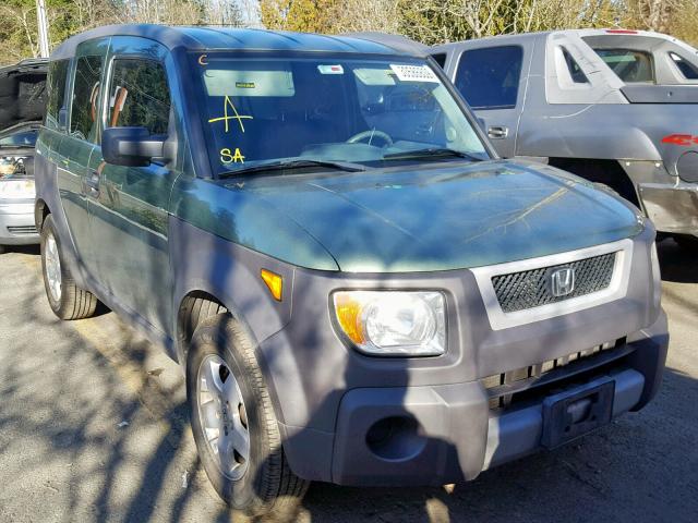 5J6YH28533L033949 - 2003 HONDA ELEMENT EX GREEN photo 1