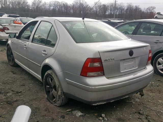 3VWSA69M65M021726 - 2005 VOLKSWAGEN JETTA GLS SILVER photo 3