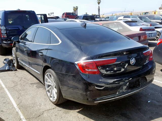 1G4ZP5SZ0JU139286 - 2018 BUICK LACROSSE E BLACK photo 3