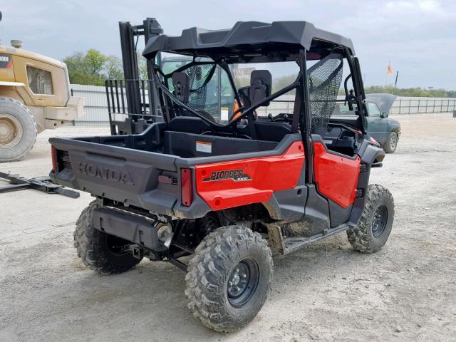 1HFVE04A3J4203474 - 2018 HONDA SXS1000 M3 RED photo 4