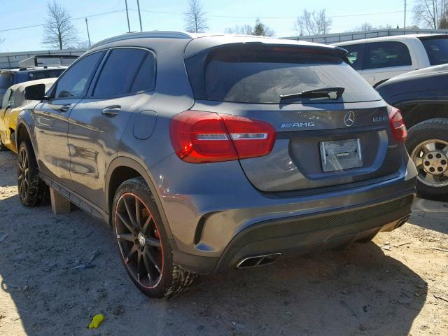 WDDTG5CB7HJ304229 - 2017 MERCEDES-BENZ GLA 45 AMG GRAY photo 3