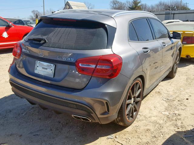 WDDTG5CB7HJ304229 - 2017 MERCEDES-BENZ GLA 45 AMG GRAY photo 4