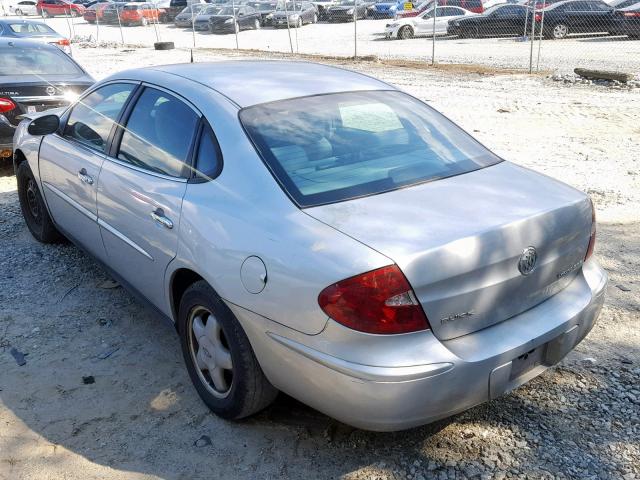 2G4WC532751351703 - 2005 BUICK LACROSSE C SILVER photo 3