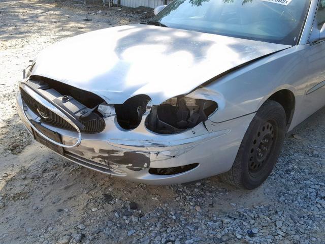 2G4WC532751351703 - 2005 BUICK LACROSSE C SILVER photo 9