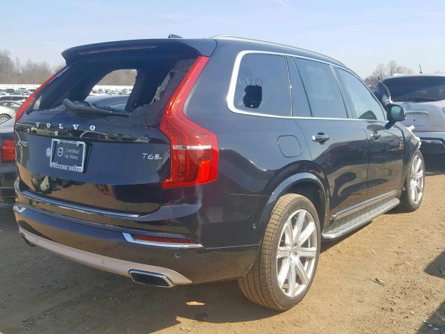 YV4A22PLXG1028268 - 2016 VOLVO XC90 T6 BLACK photo 4