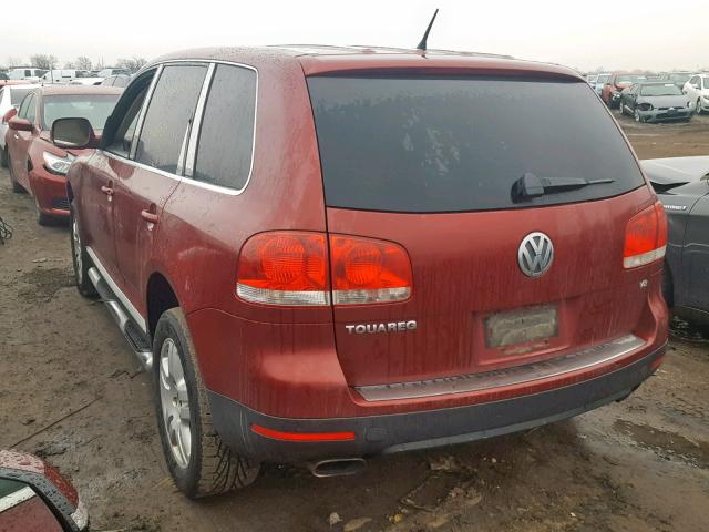 WVGZM77L66D031223 - 2006 VOLKSWAGEN TOUAREG 4. MAROON photo 3