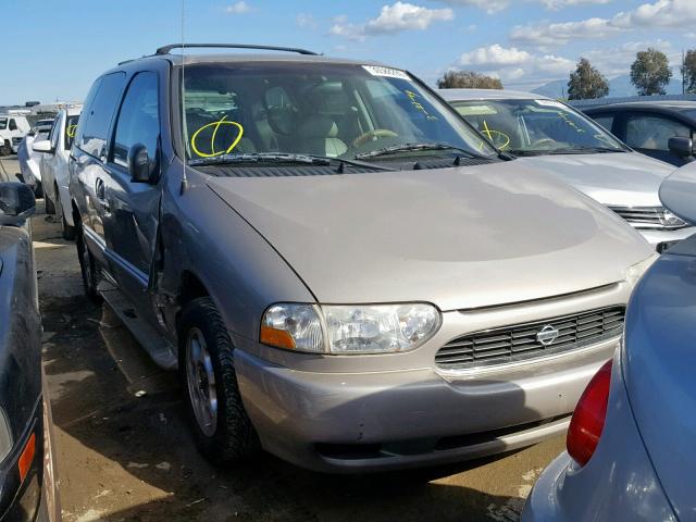 4N2XN11T5YD833308 - 2000 NISSAN QUEST SE TAN photo 1