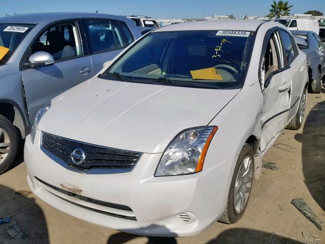 3N1AB6AP4CL773299 - 2012 NISSAN SENTRA 2.0 SILVER photo 2