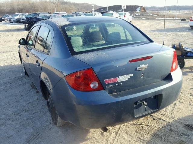 1G1AL55F777332503 - 2007 CHEVROLET COBALT LT GRAY photo 3