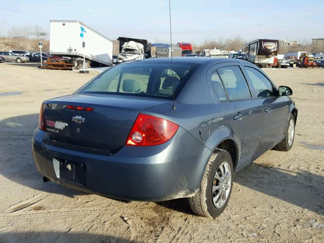 1G1AL55F777332503 - 2007 CHEVROLET COBALT LT GRAY photo 4