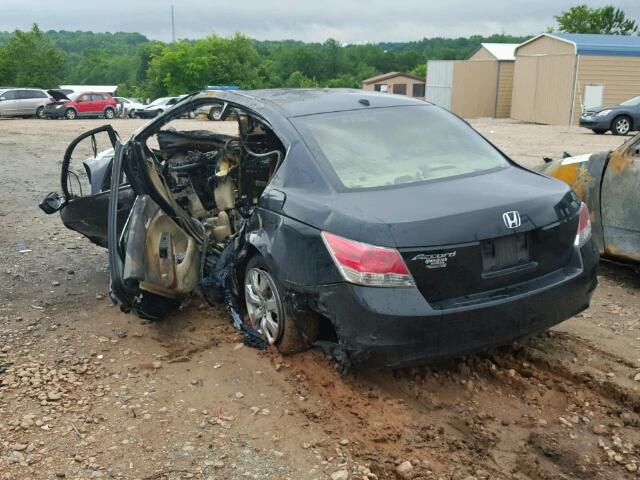 1HGCP26869A182474 - 2009 HONDA ACCORD EXL BLACK photo 3