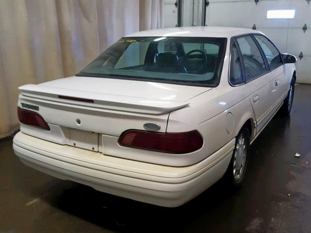 1FALP52U8SG112387 - 1995 FORD TAURUS GL WHITE photo 4