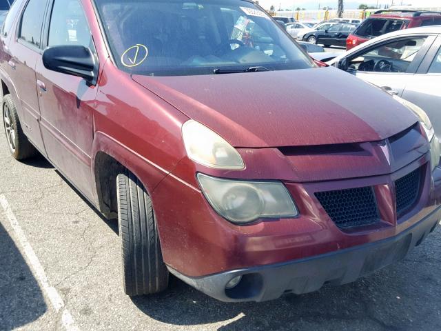 3G7DA03E63S532449 - 2003 PONTIAC AZTEK BURGUNDY photo 1