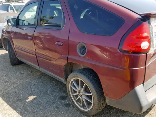 3G7DA03E63S532449 - 2003 PONTIAC AZTEK BURGUNDY photo 3