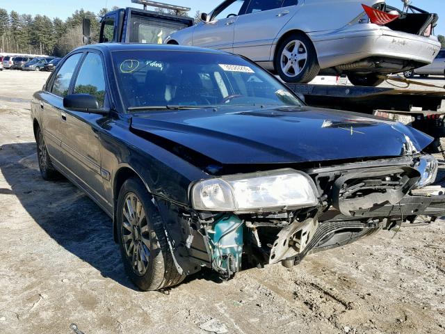 YV1TH592961437435 - 2006 VOLVO S80 2.5T BLACK photo 1