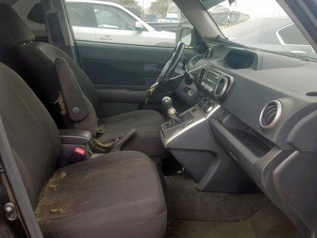 JTLKE50E091078809 - 2009 TOYOTA SCION XB 黑色 照片 5