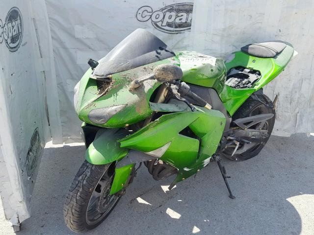 JKAZXCD126A007505 - 2006 KAWASAKI ZX1000 D6F GREEN photo 2