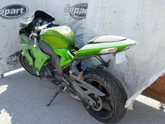 JKAZXCD126A007505 - 2006 KAWASAKI ZX1000 D6F GREEN photo 3