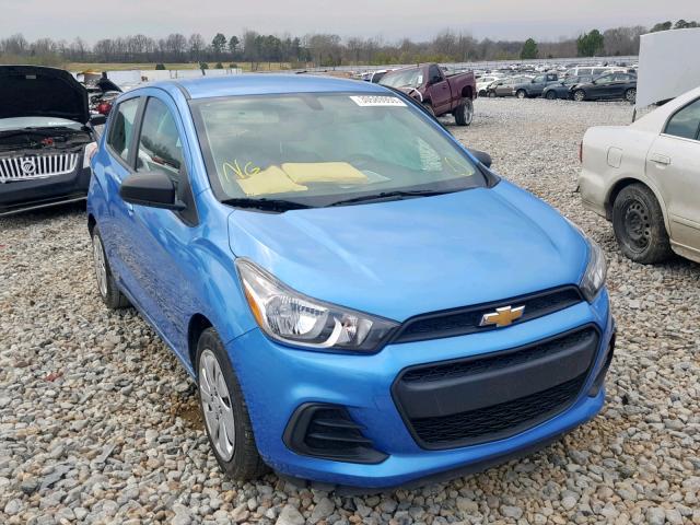 KL8CB6SA9HC726703 - 2017 CHEVROLET SPARK LS BLUE photo 1