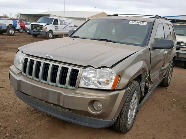 1J4GR48K56C114997 - 2006 JEEP GRAND CHER SILVER photo 2