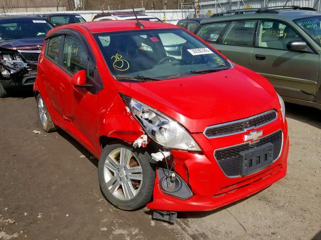 KL8CA6S91DC504854 - 2013 CHEVROLET SPARK LS RED photo 1