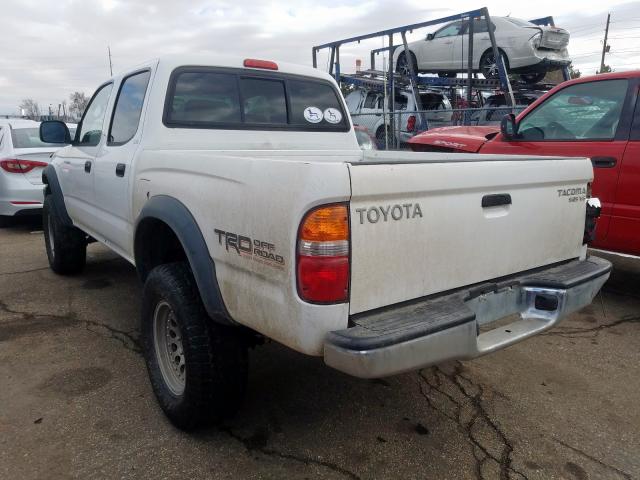 5TEHN72N02Z133348 - 2002 TOYOTA TACOMA DOUBLE CAB  photo 3