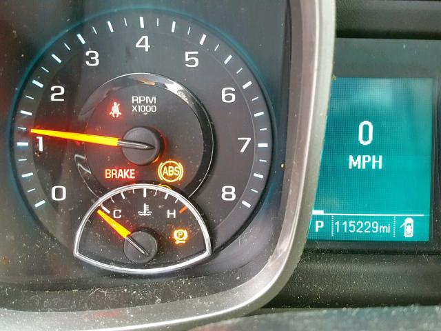 1G11C5SAXDF313552 - 2013 CHEVROLET MALIBU 1LT 灰色 照片 8