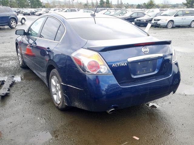 1N4CL21E99C180249 - 2009 NISSAN ALTIMA HYB BLUE photo 3