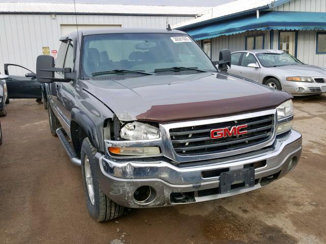 1GTEK19Z86Z218666 - 2006 GMC NEW SIERRA GRAY photo 1