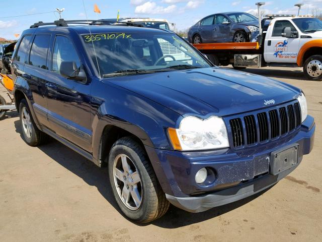 1J4HR48N66C182207 - 2006 JEEP GRAND CHER BLUE photo 1