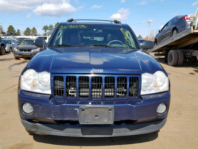 1J4HR48N66C182207 - 2006 JEEP GRAND CHER BLUE photo 10