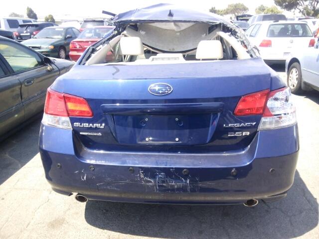 4S3BMDJ67B2223425 - 2011 SUBARU LEGACY 3.6 BLUE photo 10